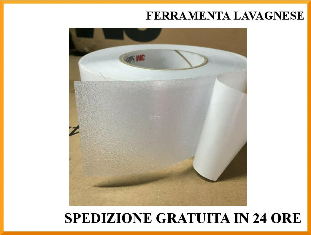 3M Safety Walk antiscivolo Resilient Fine Grade Clear Trasparente fine ref.220