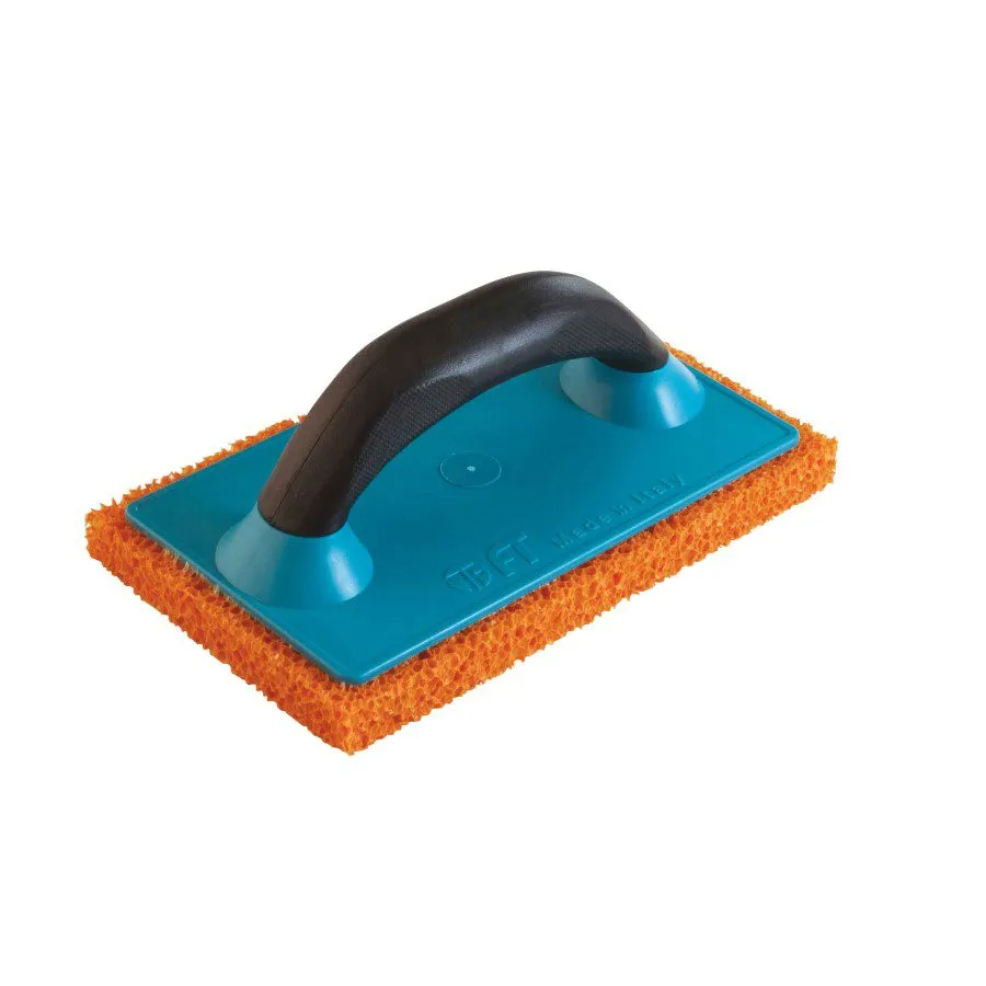FRATTONE GOMMA SPUGNA GRANA MEDIO FINE 21,5 x 13,5 CM FT